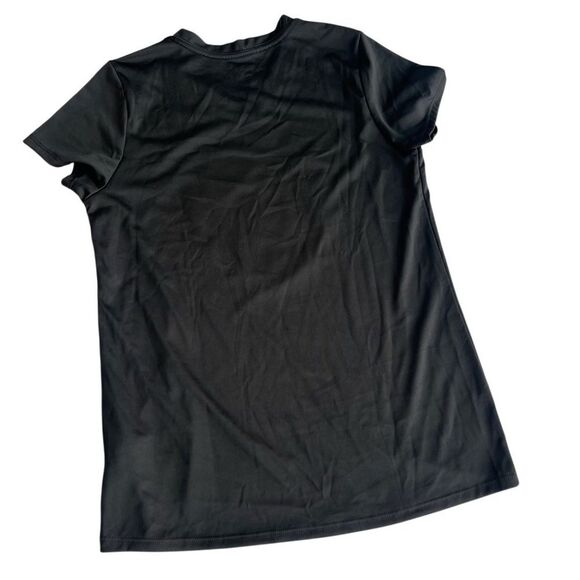 🌴 DSG Girls Black Soccer Graphic Athletic Tee | Size XL (16) - Picture 6 of 11